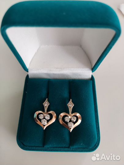 Серьги с бриллиантами