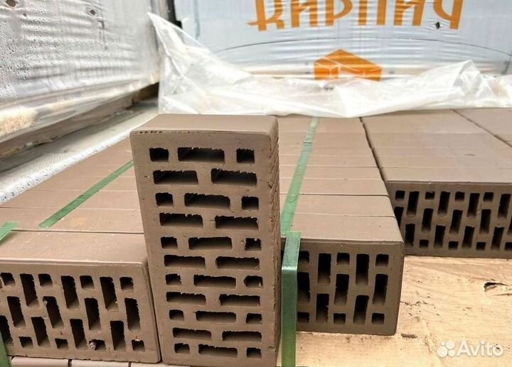 Кирпич облицовочный поштучно