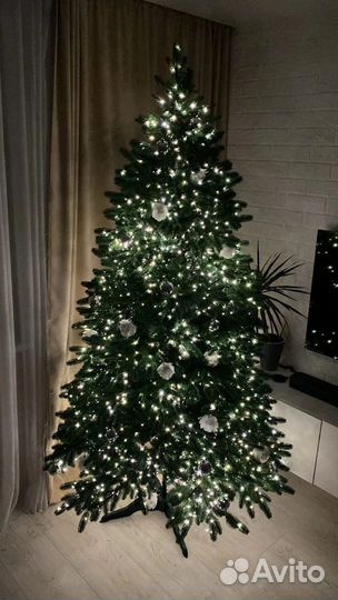 Ель искусственная литая. Новая