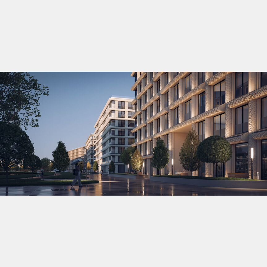 1-к. апартаменты, 48 м², 5/8 эт.