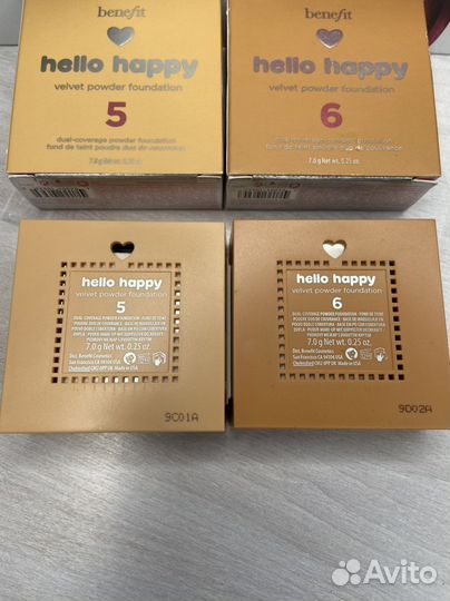 Benefit hello happy velvet powder foundation пудра