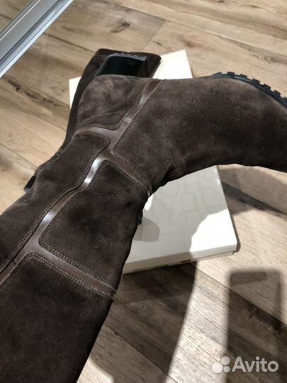 Сапоги замшевые Hogl