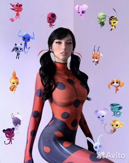 Костюм Леди Баг взрослый