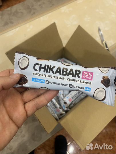 Протеиновые батончики chikabar