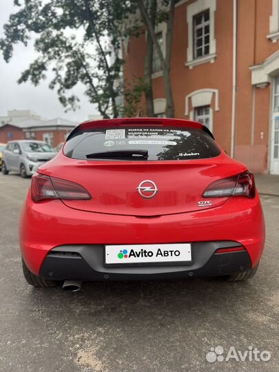 Opel Astra GTC 1.4 AT, 2014, 178 000 км