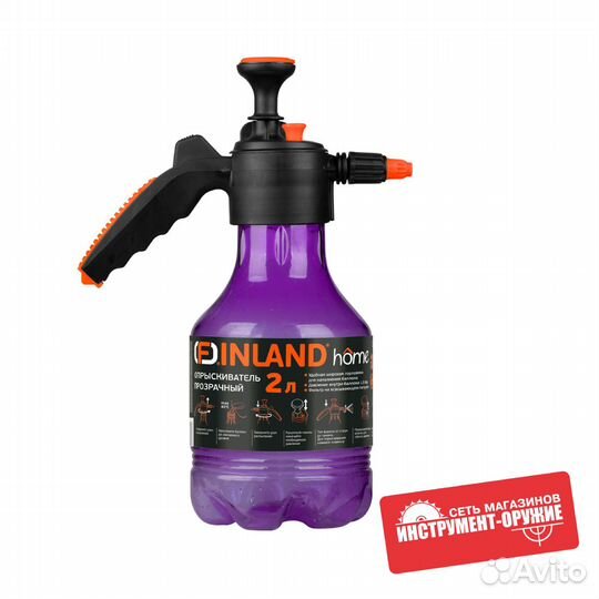 Опрыскиватель ци Finland прозрачный 2л