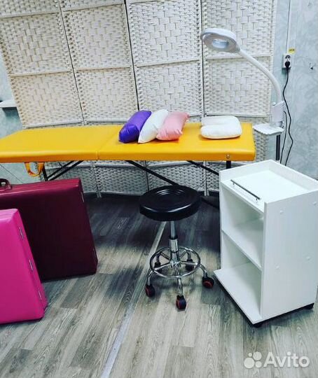 Тележка косметолога этажерка