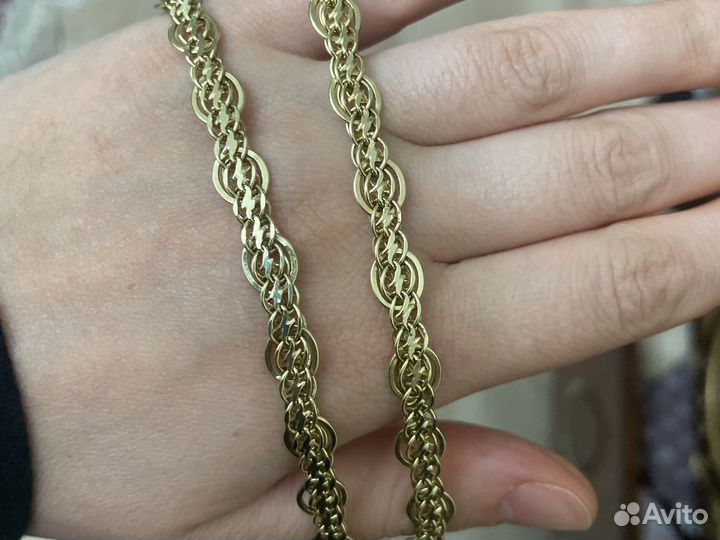 Золотая цепь 585