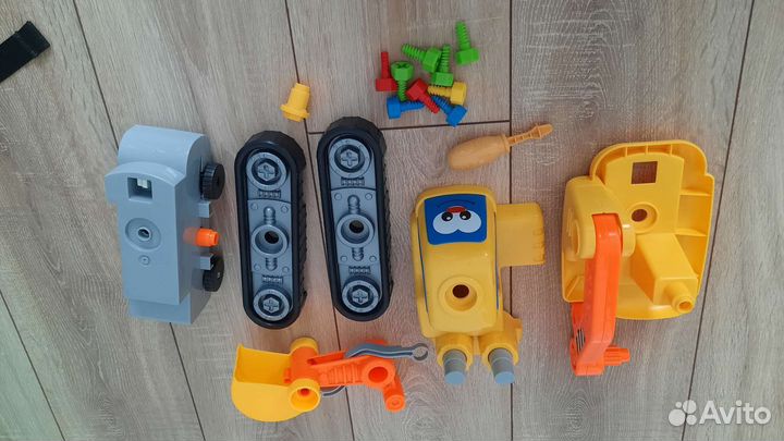 Игрушка конструктор машина 2-5 лет