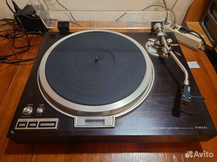 Виниловый проигрыватель cabron Trio kp-5050