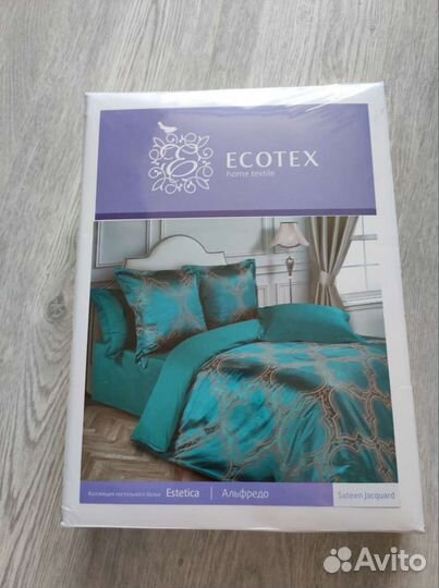 Белье постельное сатин жаккард ecotex