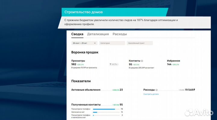 Авитолог. Аналитика. Результат