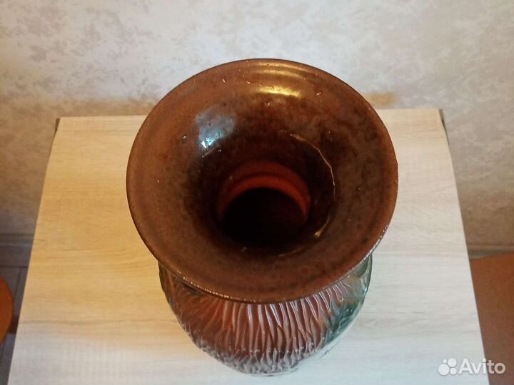 Ваза для цветов керамическая напольная большая