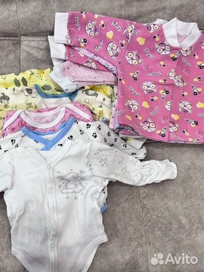 Вещи пакетом на девочку до 8 месяцев