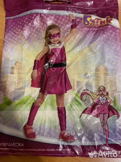 Новогодний костюм для девочки 104-110