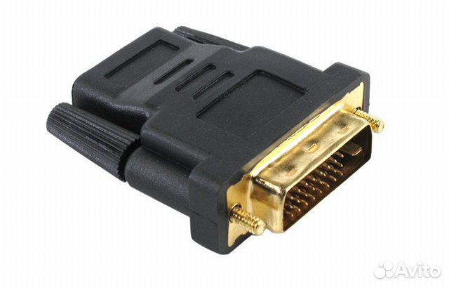 Новый переходник с dvi-d на hdmi на VGA