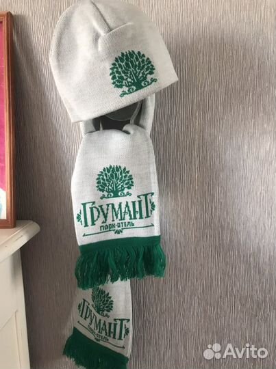 Комплект шапка и шарф