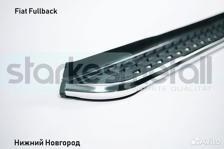 Подножки Fiat Fullback TOR