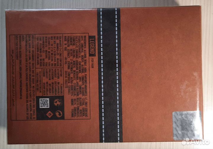 Парфюмерная вода legend