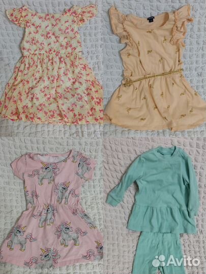 Одежда для девочки пакетом 80 86 92 98