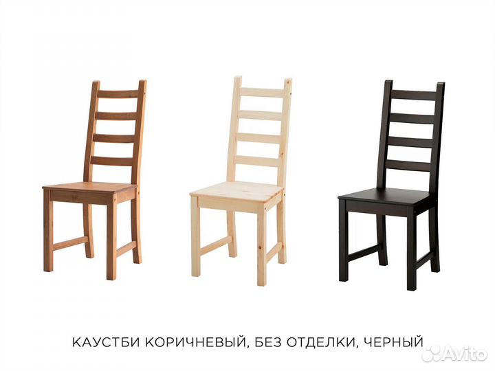 Стулья и табуреты IKEA. Одвар Арт. A17