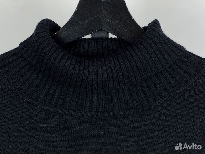 Turtleneck Sweater Ami Black Red