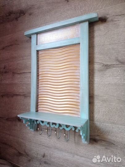 Органайзер настенный с полочкой, стиральная доска