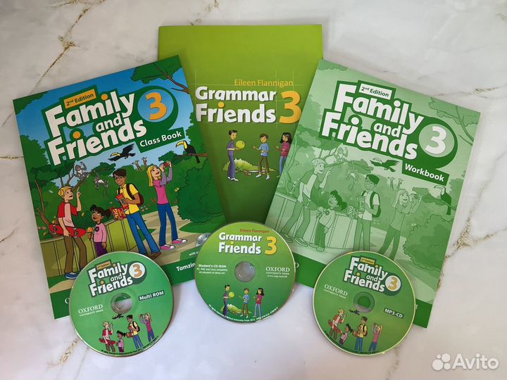 Family and friends 3 + grammar friends 3