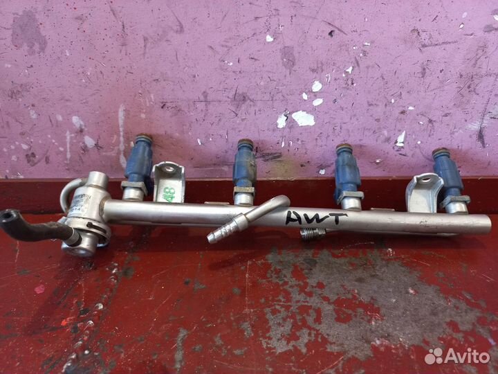 Форсунки, рампа Audi A6 C5, VW Passat B5 1.8T AWT