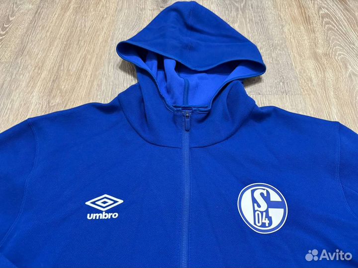 Футбольное худи Umbro Schalke 04 3XL