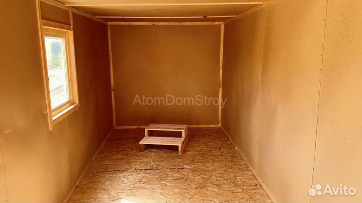 Вагончик с надежной крышей