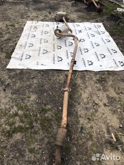 Глушитель. Резонатор Фольксваген Джетта 6