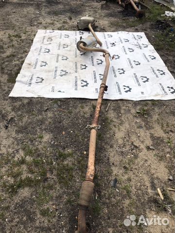 Глушитель. Резонатор Фольксваген Джетта 6