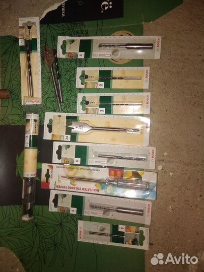 Сверла новые bosch. Цена за все