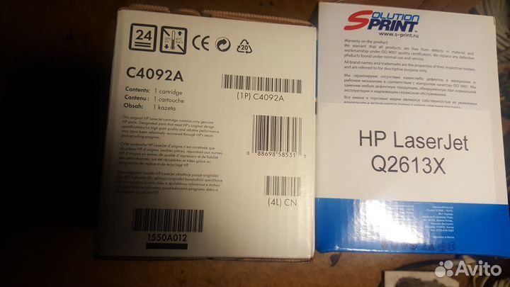 Картридж Q2613X, HP C4092A (92а )