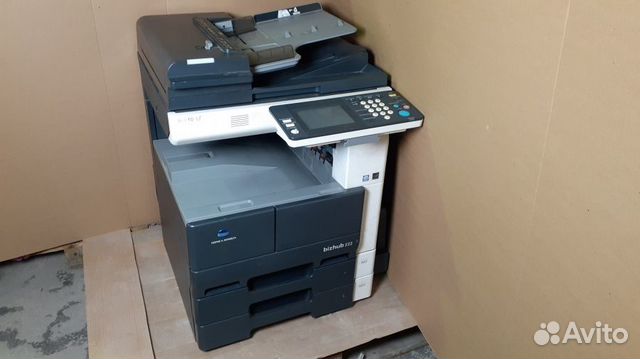 Мфу Konica Minolta bizhub 222 б/у, ошибка C2557
