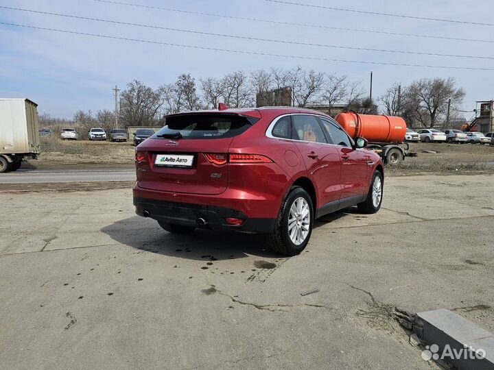 Jaguar F-Pace 2.0 AT, 2018, 58 700 км