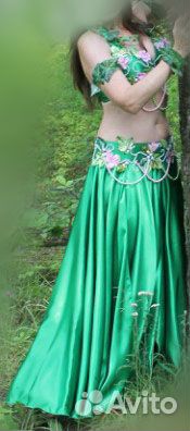 Женский костюм для восточных танцев