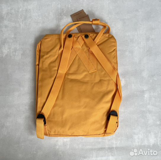Рюкзак fjallraven kanken темно желтый