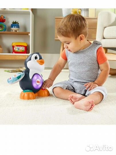 Fisher Price Линкималс Пингвин музыкальный