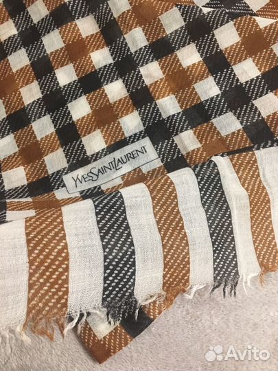 Шаль (палантин) YvesSaintLaurent оригинал