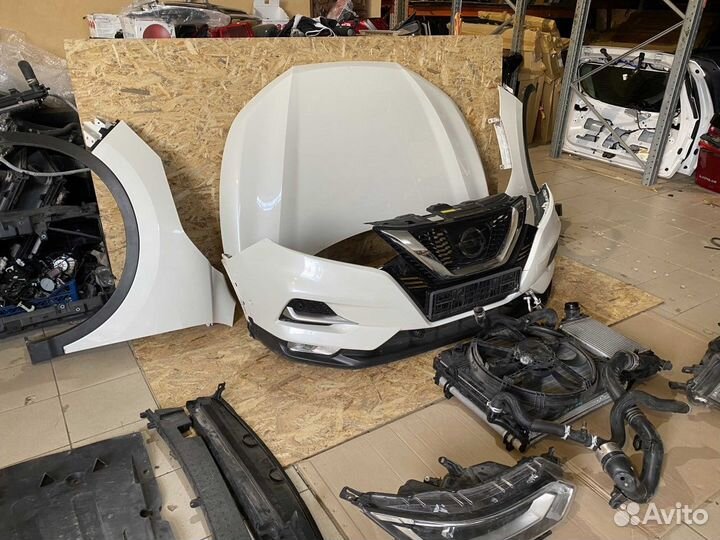 Nissan Qashqai J11 капот фары крылья бампер в сбор