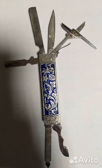 Нож складной маникюрный 