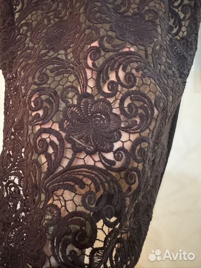 Платье шерстяное