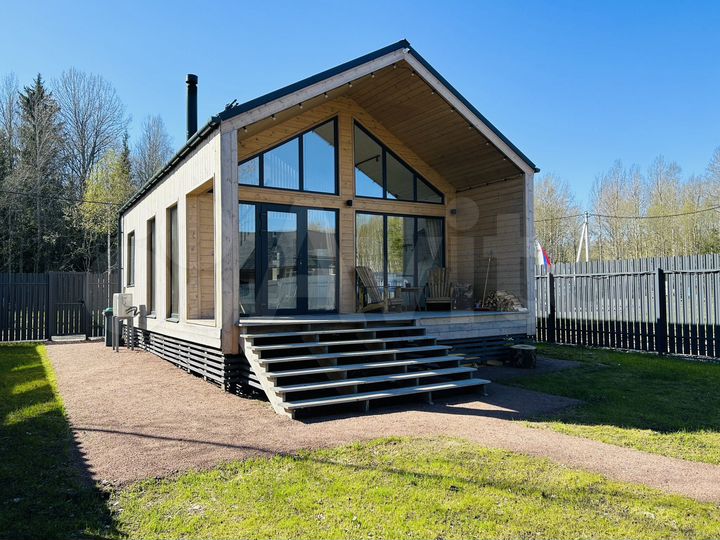 Дом 56 м² на участке 5 сот.