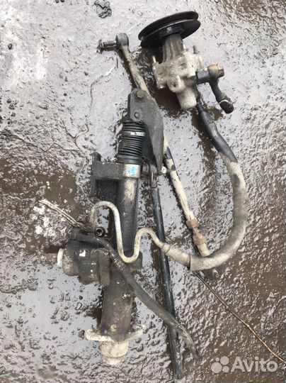 Ауди 80 b3 рулевая рейка с насосом гура