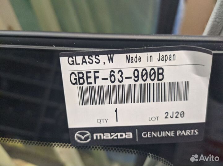 Стекло лобовое Мazda 6 2018-22 gbef63900B9D