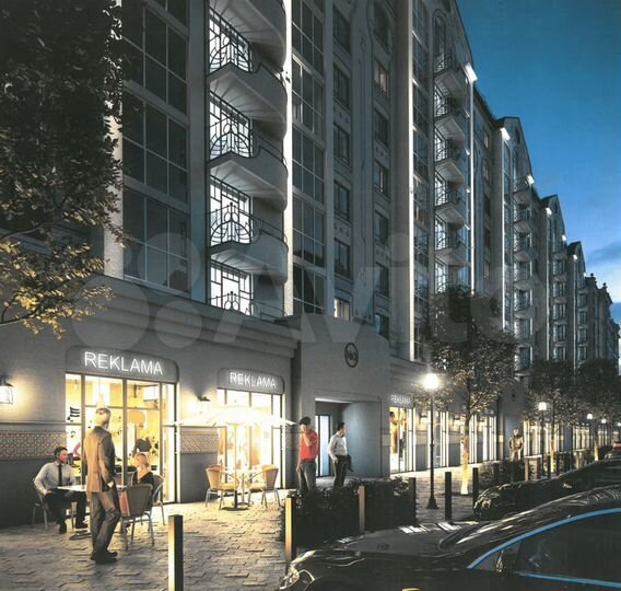 2-к. квартира, 62,2 м², 7/9 эт.