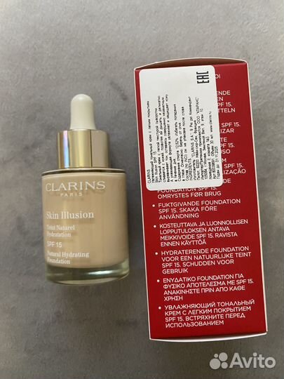 Clarins тональный крем 105