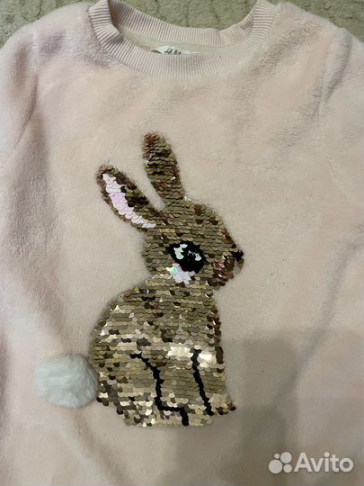 Толстовка свитер для девочки 110-116